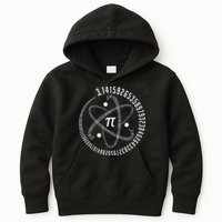 Atom Pi Math Science STEM Gift 3.14 Pi Day Kids Hoodie