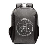Atom Pi Math Science STEM Gift 3.14 Pi Day Vector Backpack
