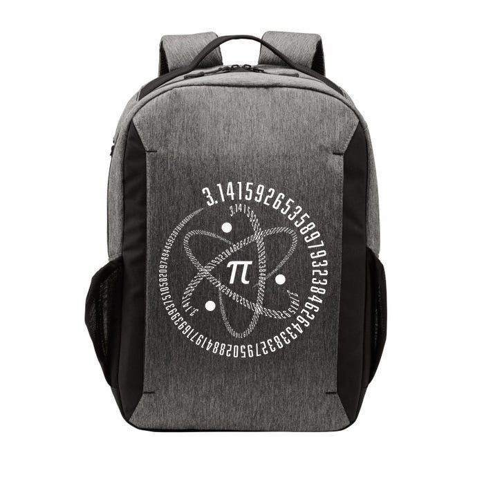 Atom Pi Math Science STEM Gift 3.14 Pi Day Vector Backpack