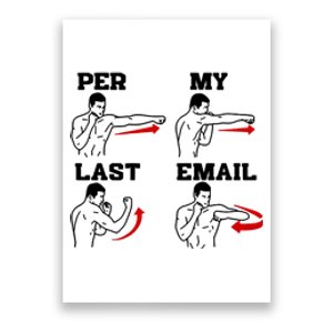 As Per My Last Email Funny Coworker Poster