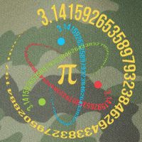 ATOM PI MATH SCIENCE Legacy Tie Dye Trucker Hat