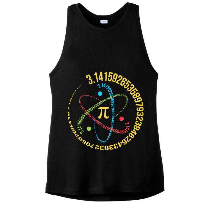 ATOM PI MATH SCIENCE Ladies PosiCharge Tri-Blend Wicking Tank