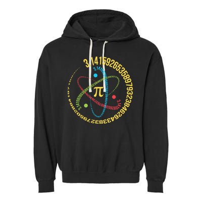 ATOM PI MATH SCIENCE Garment-Dyed Fleece Hoodie