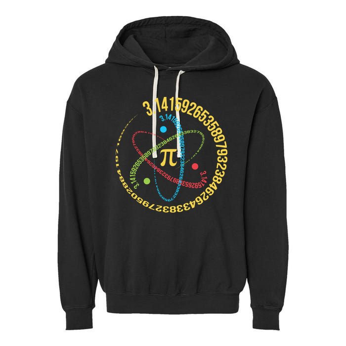 ATOM PI MATH SCIENCE Garment-Dyed Fleece Hoodie