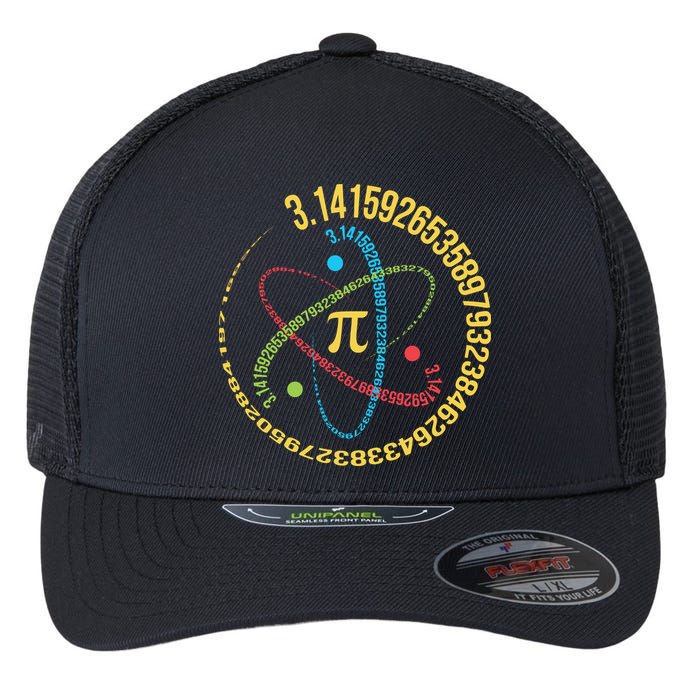 ATOM PI MATH SCIENCE Flexfit Unipanel Trucker Cap