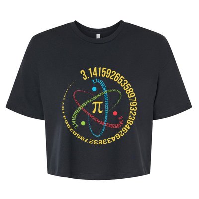 ATOM PI MATH SCIENCE Bella+Canvas Jersey Crop Tee