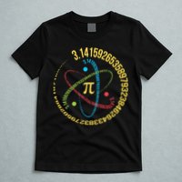 ATOM PI MATH SCIENCE T-Shirt
