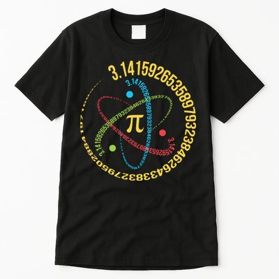 ATOM PI MATH SCIENCE Tall T-Shirt