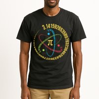 ATOM PI MATH SCIENCE Tall T-Shirt