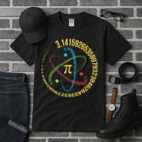 ATOM PI MATH SCIENCE Tall T-Shirt