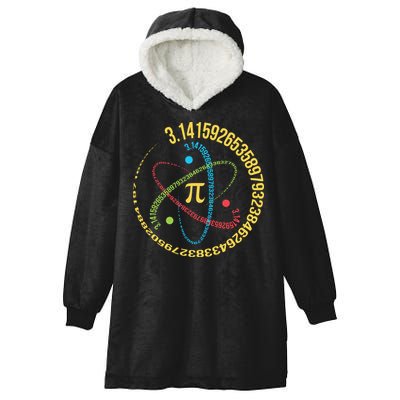 ATOM PI MATH SCIENCE Hooded Wearable Blanket