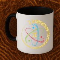 ATOM PI MATH SCIENCE Mug