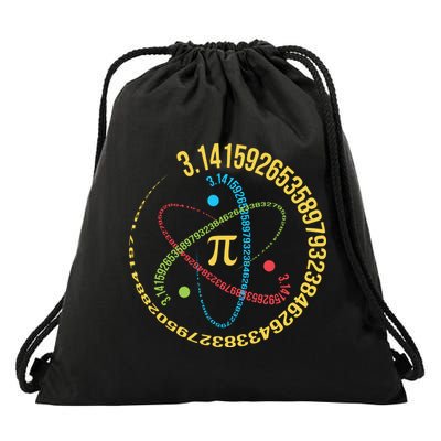 ATOM PI MATH SCIENCE Drawstring Bag