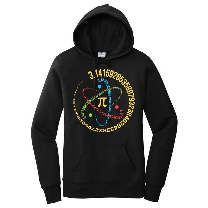 ATOM PI MATH SCIENCE Women's Pullover Hoodie