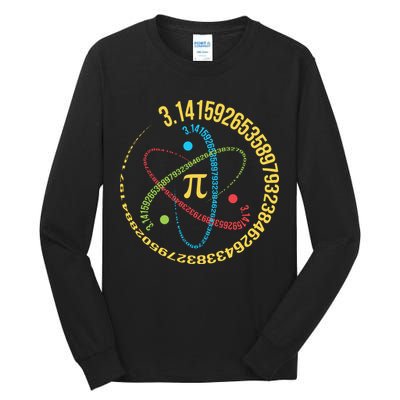 ATOM PI MATH SCIENCE Tall Long Sleeve T-Shirt