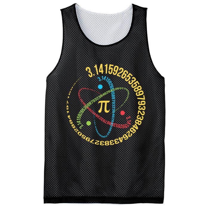ATOM PI MATH SCIENCE Mesh Reversible Basketball Jersey Tank