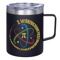 ATOM PI MATH SCIENCE 12oz Stainless Steel Coffee Mug