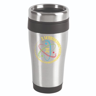 ATOM PI MATH SCIENCE 16oz Travel Tumbler