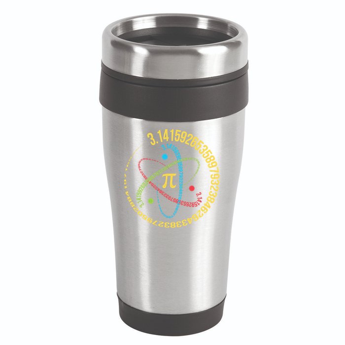 ATOM PI MATH SCIENCE 16oz Travel Tumbler