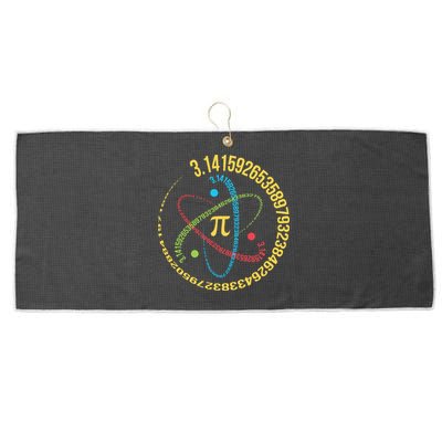 ATOM PI MATH SCIENCE Large Microfiber Waffle Golf Towel