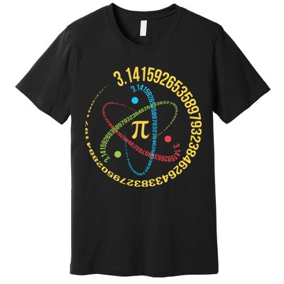 ATOM PI MATH SCIENCE Premium T-Shirt