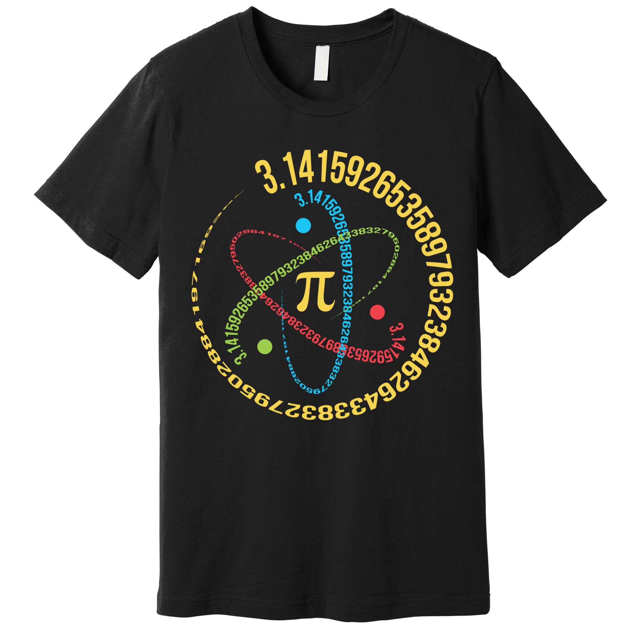 ATOM PI MATH SCIENCE Premium T-Shirt