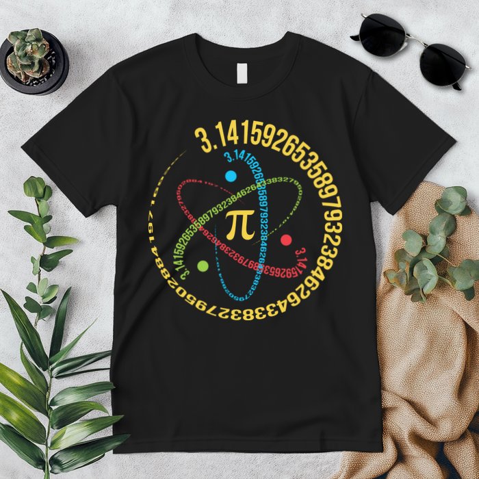 ATOM PI MATH SCIENCE Premium T-Shirt