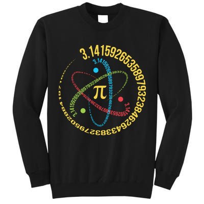 ATOM PI MATH SCIENCE Tall Sweatshirt