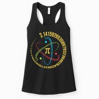 ATOM PI MATH SCIENCE Womens Tank Top