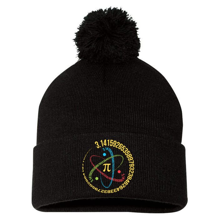 ATOM PI MATH SCIENCE Pom Pom 12in Knit Beanie