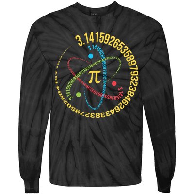 ATOM PI MATH SCIENCE Tie-Dye Long Sleeve Shirt