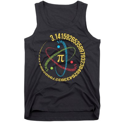 ATOM PI MATH SCIENCE Tank Top