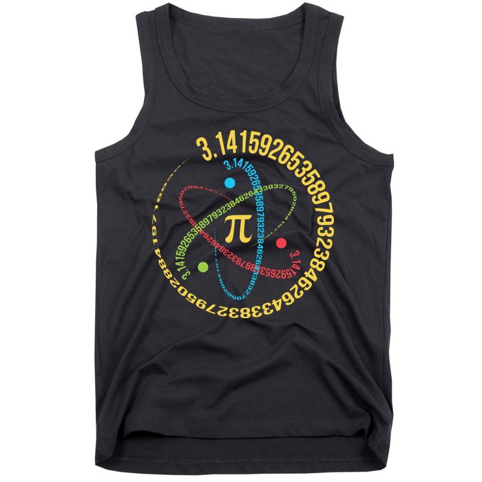 ATOM PI MATH SCIENCE Tank Top