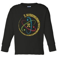 ATOM PI MATH SCIENCE Toddler Long Sleeve Shirt