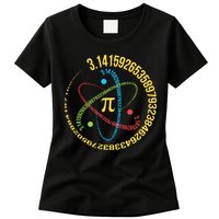ATOM PI MATH SCIENCE Womens T-Shirt
