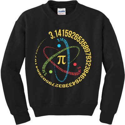 ATOM PI MATH SCIENCE Kids Sweatshirt