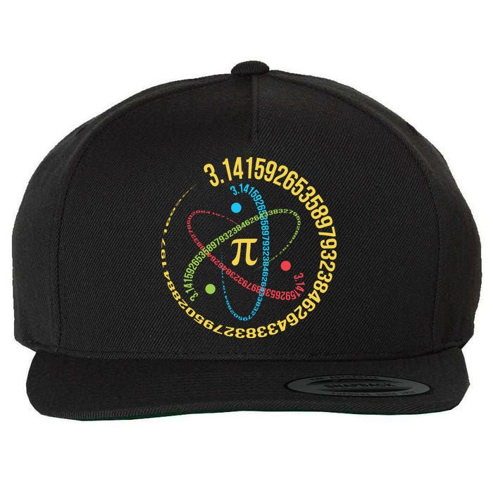 ATOM PI MATH SCIENCE Wool Snapback Cap