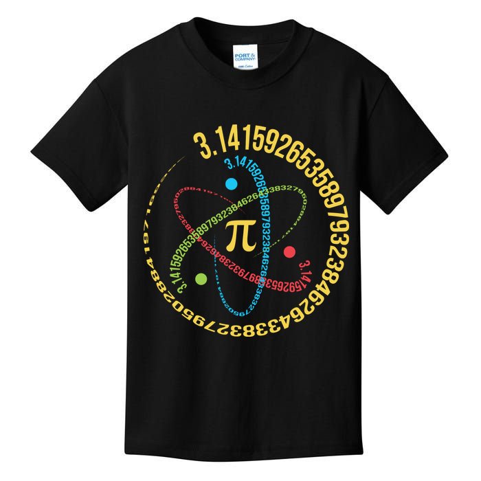 ATOM PI MATH SCIENCE Kids T-Shirt