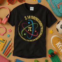 ATOM PI MATH SCIENCE Kids T-Shirt