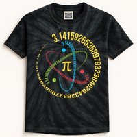 ATOM PI MATH SCIENCE Kids Tie-Dye T-Shirt