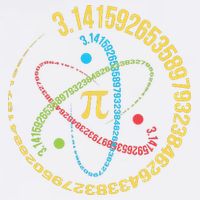 ATOM PI MATH SCIENCE Garment-Dyed Sweatshirt