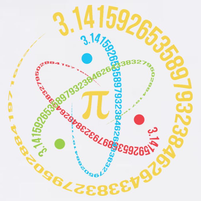 ATOM PI MATH SCIENCE Garment-Dyed Sweatshirt