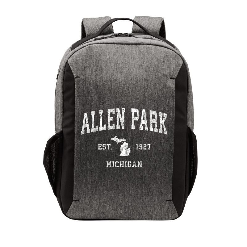 Allen Park Michigan Mi Vintage Sports Vector Backpack