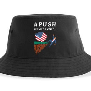 A Push Me Off A Cliff 2024 Funny Ap Exam Sustainable Bucket Hat