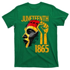 African Print Masks Juneteenth Independence Celebration 1865 T-Shirt