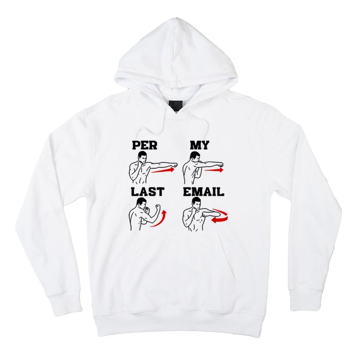 As Per My Last Email Coworker Humor Funny Costumed Hoodie