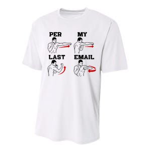 As Per My Last Email Coworker Humor Funny Costumed Performance Sprint T-Shirt