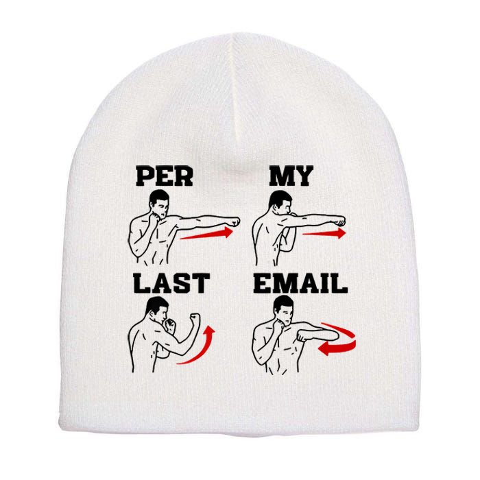 As Per My Last Email Coworker Humor Funny Costumed Short Acrylic Beanie