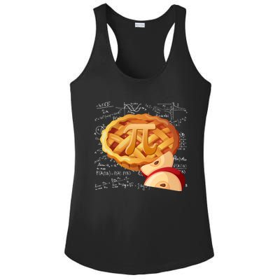 Apple Pie Math Gift Pi Day Funny Halloween Thanksgiving Gift Ladies PosiCharge Competitor Racerback Tank