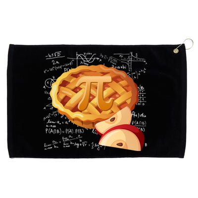 Apple Pie Math Gift Pi Day Funny Halloween Thanksgiving Gift Grommeted Golf Towel